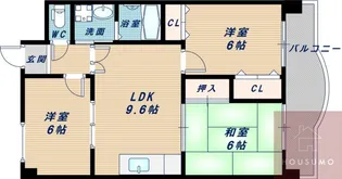 グレイス泉丘【5階】の間取り