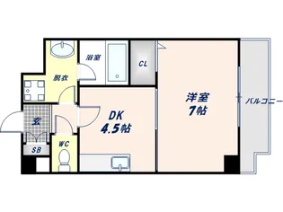 ウォンテ【205号室】の間取り