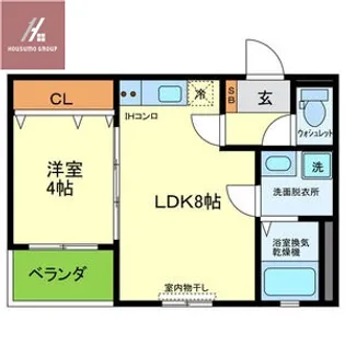 フェリーチェ小阪【204号室】の間取り