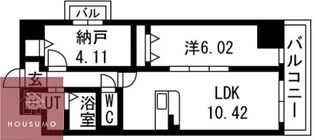 アーバンパーク新大阪【5階】の間取り