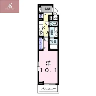 大阪府大阪市平野区加美北7丁目【アパート】の間取り