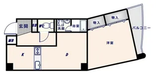 幸田マンション新深江【4階】の間取り