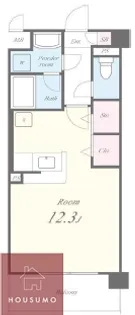 サンプレイス【106号室】の間取り