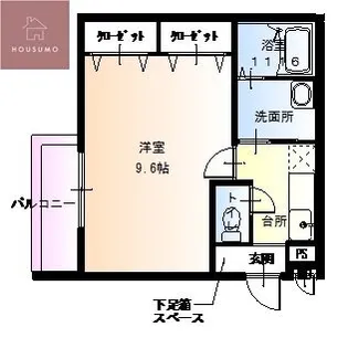 大阪府大阪市平野区長吉長原3丁目【アパート】の間取り
