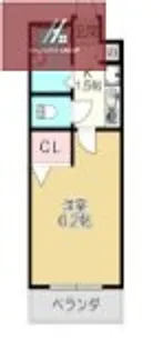 パルティグⅡ【305号室】の間取り