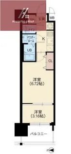 AELL OSAKA EAST【9階】の間取り