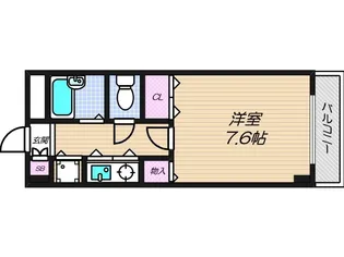 サンモール【5階】の間取り