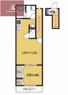 エル アンバル【202号室】の間取り