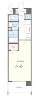 ベルマノワール【112号室】の間取り