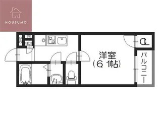 大阪府大阪市平野区平野本町4丁目【アパート】の間取り