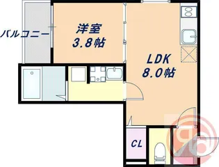 カーサリベルタ【1階】の間取り