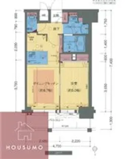 プレサンス新大阪クレスタ【12階】の間取り