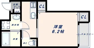 Y’s放出【201号室】の間取り