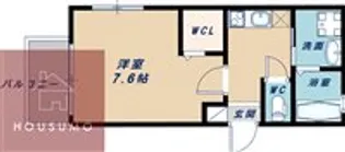 ワコーレヴィータ江坂WEST【2階】の間取り