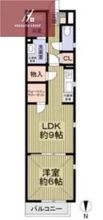 フォレストメゾンエンII【201号室】の間取り