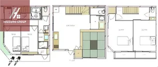 大阪府大阪市東成区中道2丁目【一戸建】の間取り