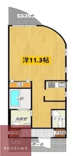 パルドミール【403号室】の間取り