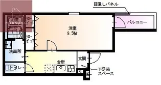 フジパレス喜連瓜破Ⅱ番館【102号室】の間取り