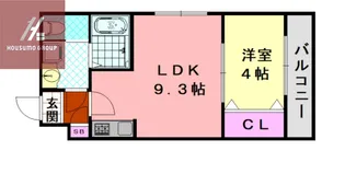 大阪府大阪市平野区加美西1丁目【アパート】の間取り