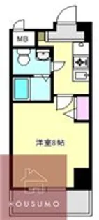 エレーヌ十三【305号室】の間取り