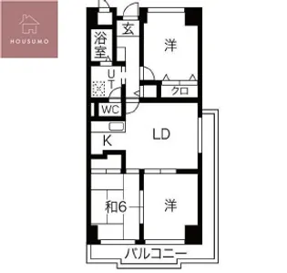 ハイム・カランツ【6階】の間取り