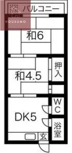 シャトーⅡ【2階】の間取り