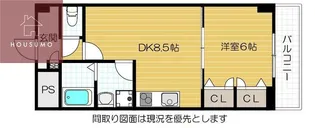ラ・ポーエあき【405号室】の間取り