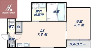 大阪府東大阪市小若江3丁目【アパート】の間取り
