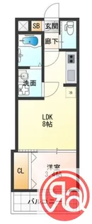H-maison東住吉Ⅲ【2階】の間取り
