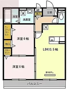 ティエラ【2階】の間取り