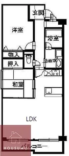 プリメゾン豊中【2階】の間取り
