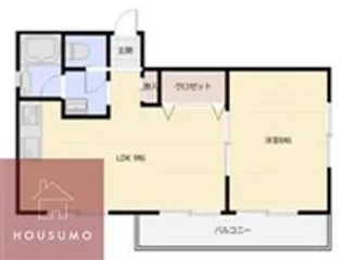 マンション本多【2階】の間取り