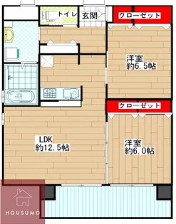 ロイヤルハイツ【205号室】の間取り