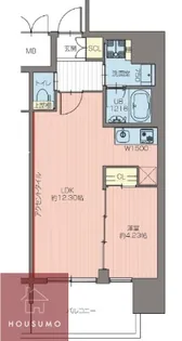 プレジオ西中島ASIAN【1201号室】の間取り