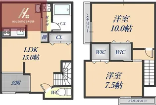 大阪府八尾市八尾木1丁目【一戸建】の間取り