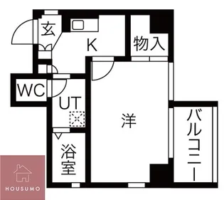 レクシア木川西【303号室】の間取り