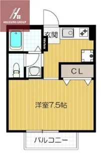 大阪府大阪市平野区瓜破1丁目【アパート】の間取り