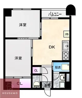新大阪川島マンション【802号室】の間取り
