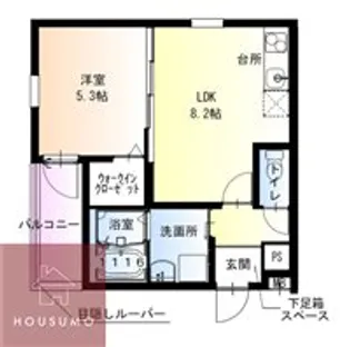 フジパレス十三イースト【2階】の間取り