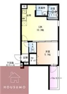 フジパレス十三イースト【302号室】の間取り