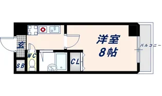 グラン・ドゥ・ルイ【1008号室】の間取り