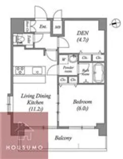 スプランディッドⅦ【7階】の間取り