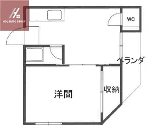 ビクトリーマンション雅【307号室】の間取り