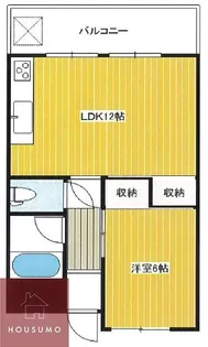 セントラルコート南桜塚【3階】の間取り