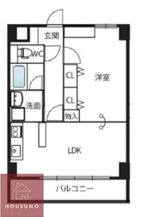ガーデンレジデンス田川【505号室】の間取り