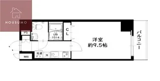 大阪府大阪市平野区平野東1丁目【マンション】の間取り