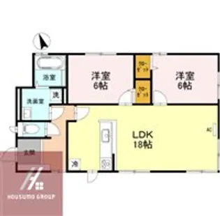 メイマオ【1階】の間取り