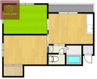 グランベガ平野南【403号室】の間取り