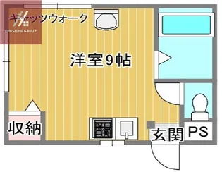 浦田マンション【3B号室】の間取り