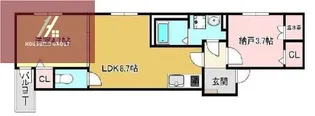 Grande Maison南巽【1階】の間取り
